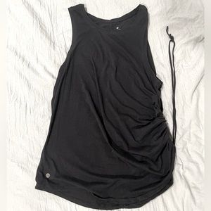 black apana women’s black athletic top